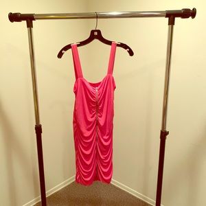 European designer jersey knit mini dress